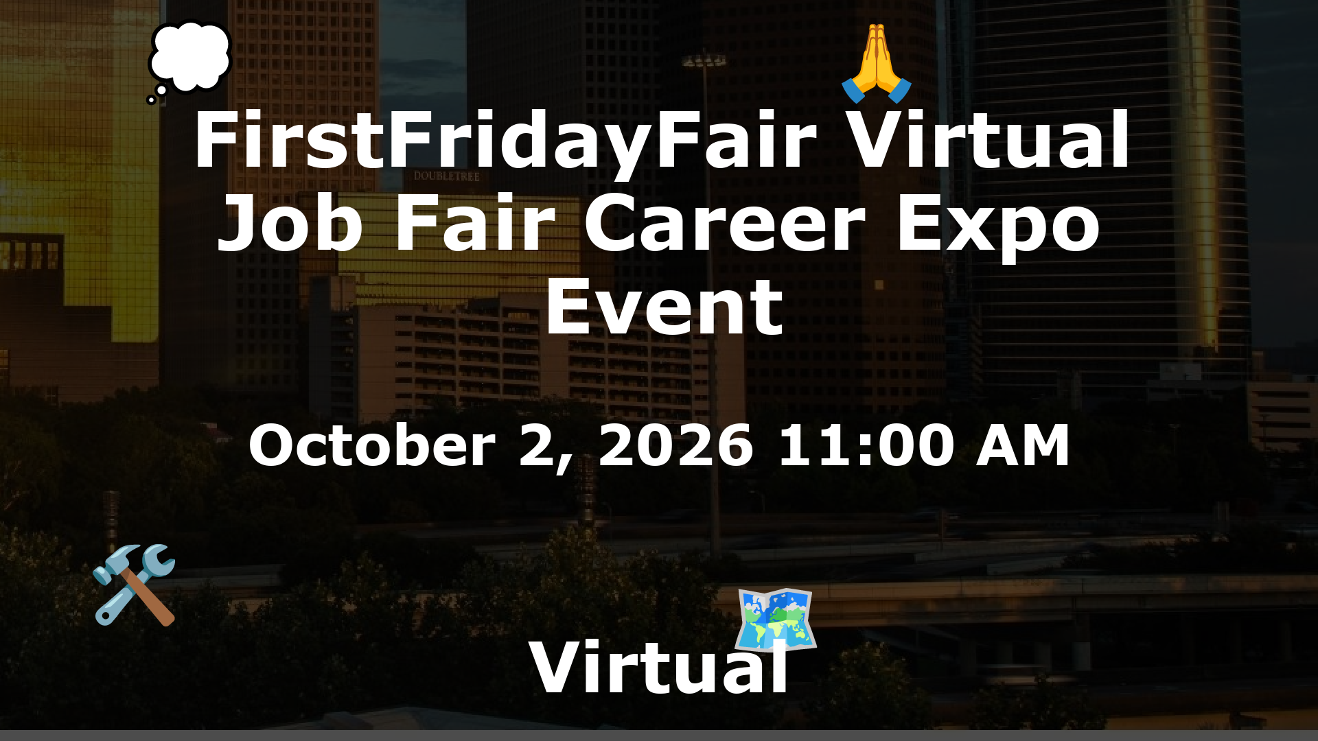 FirstFridayFair Virtual Job Fair Career Expo Event event image
